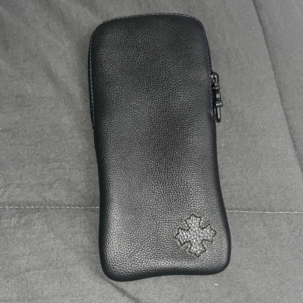 Sunglasses case chrome hearts black